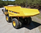 Side of New Mechanical Truck,Back of new Komatsu